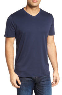 ROBERT BARAKETT SHIRTS - T-SHIRTS MCSWEEN SS V-NECK