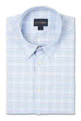 SCOTT BARBER SHIRTS - LS SPORT SKY-SKY / M SCOTT BARBER SPORT SHIRTS