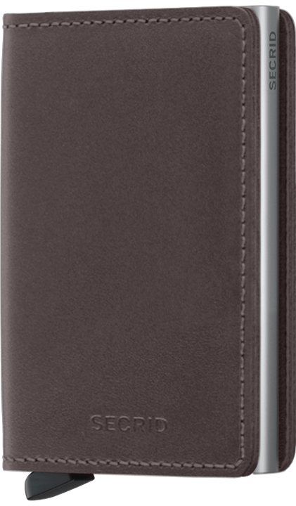 SECRID WALLETS ORIGINAL DARK BROWN SLIMWALLET ORIGINAL