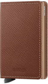 SECRID WALLETS SAFFIANO CARAMEL SLIMWALLET ORIGINAL