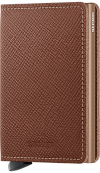 SECRID WALLETS SAFFIANO CARAMEL SLIMWALLET ORIGINAL