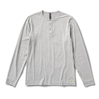 VUORI LIGHT HEATHER GREY / 2XL L/S EASE PERFORMANCE HENLEY